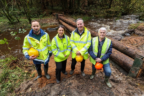 Infrastructure Minister visits innovative nature-based flood mitigation ...