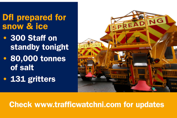 Road users urged to take extra care as temperatures fall | Department ...