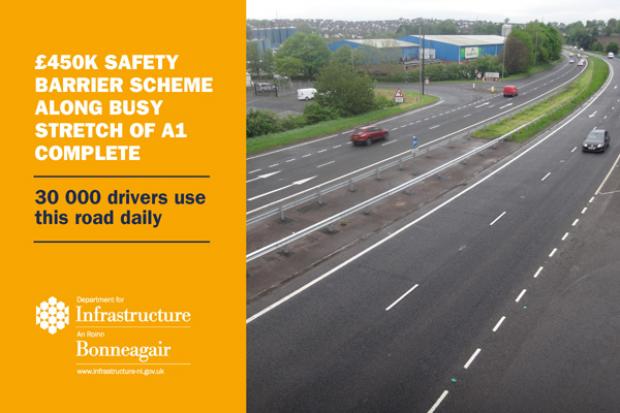 A1 Road Safety improvement scheme image