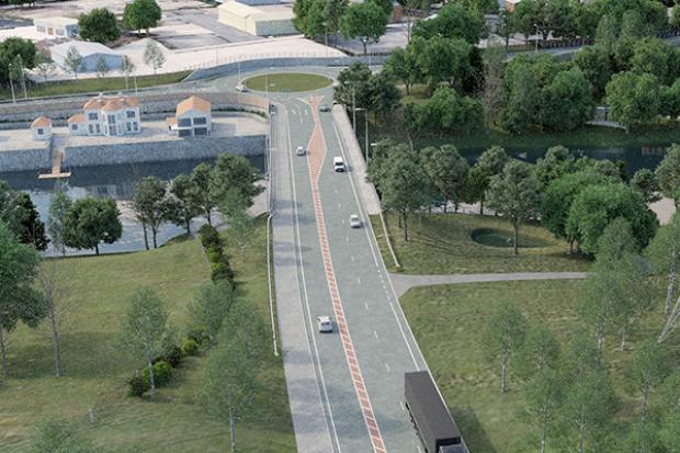 A4 Enniskillen Bypass - proposed image