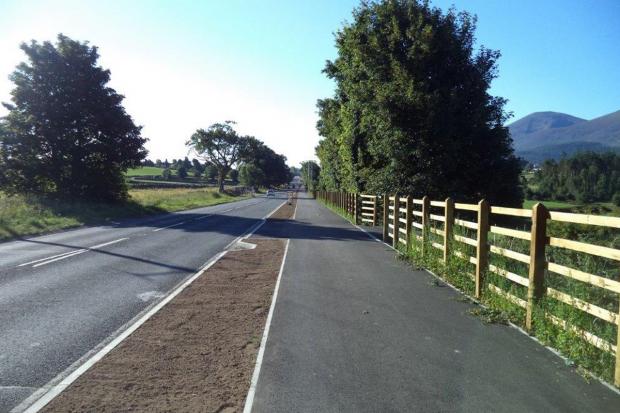 £345,000 Castlewellan Cycleway/Footway completed