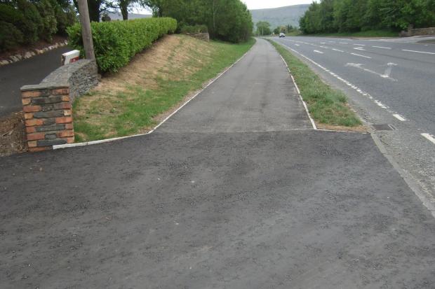 image of Dungiven to Foreglen pedestrian path