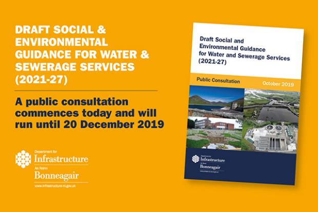 Consultation on draft Social and Environmental Guidance for Water and Sewerage Services