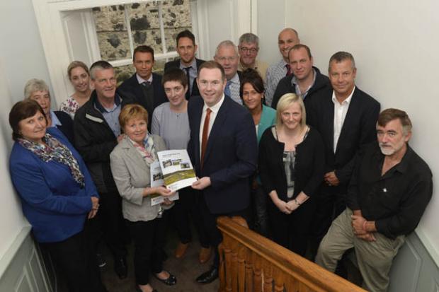 Minister Hazzard launches the Rathlin Island Action Plan