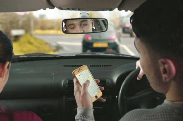 Use of a mobile phone while driving