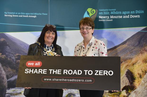 Newry, Mourne and Down District Council pledge to Share the Road to Zero 