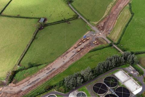 Site clearance works at Killyfaddy Road
